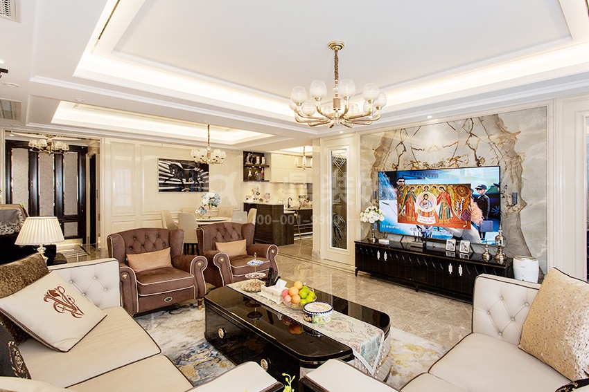 客廳裝修實(shí)景圖