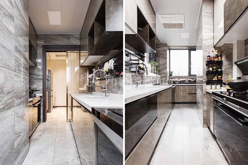 廚房裝修實景圖