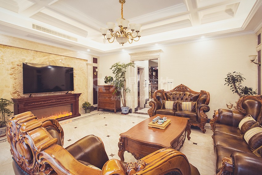 西溪璞園客廳裝修實景圖 西溪璞園客廳裝修實景圖