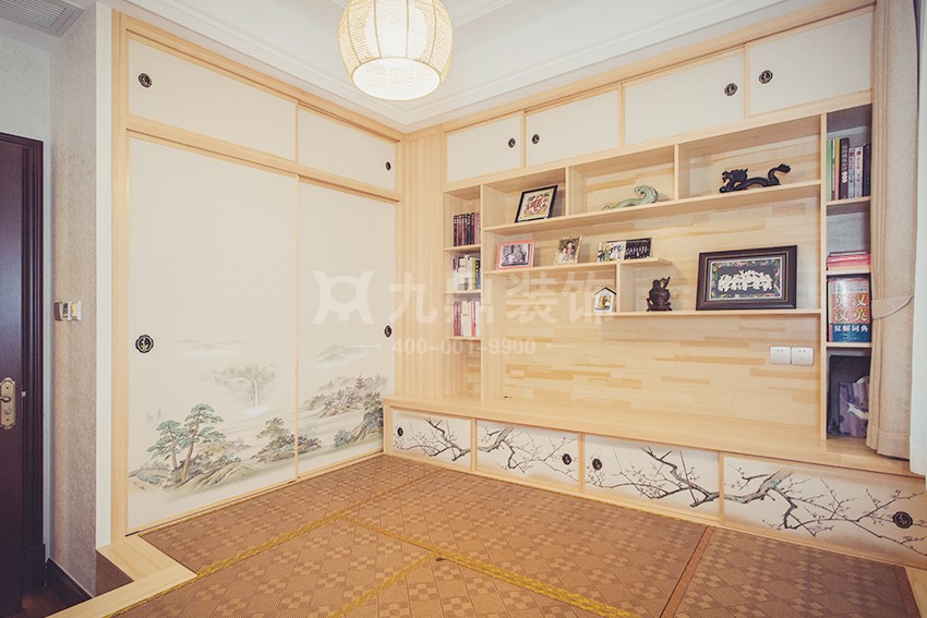 榻榻米房間裝修實景圖 榻榻米房間裝修實景圖