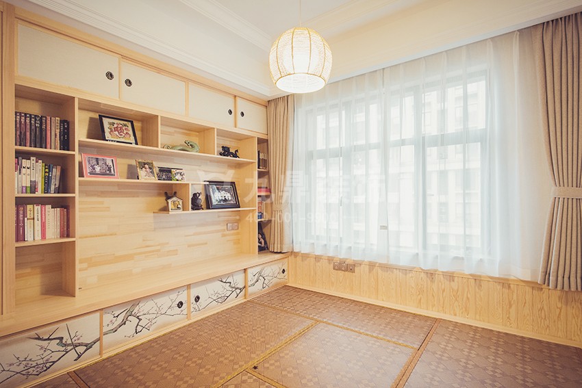 榻榻米房間裝修實景圖 榻榻米房間裝修實景圖