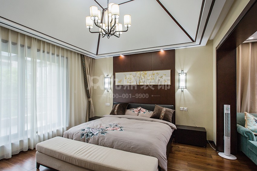 主臥裝修實景圖