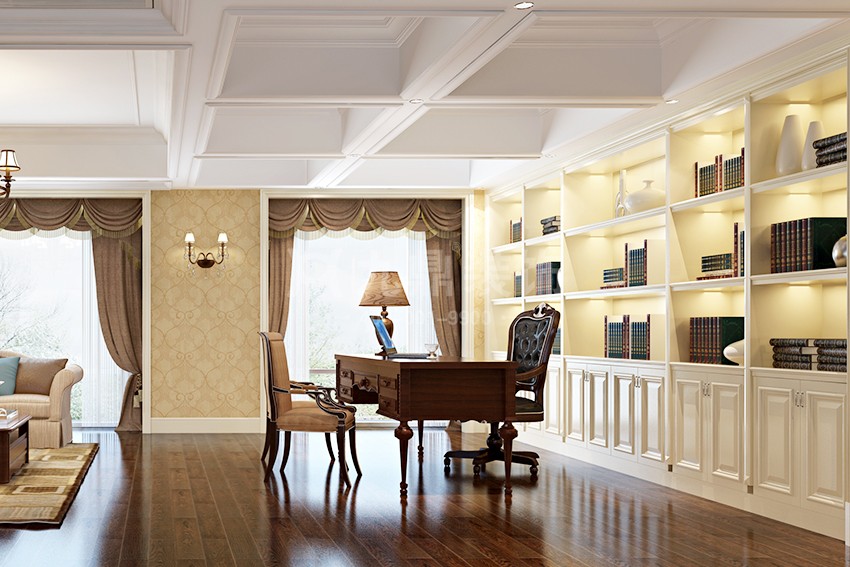 書房裝修效果圖 書房裝修效果圖