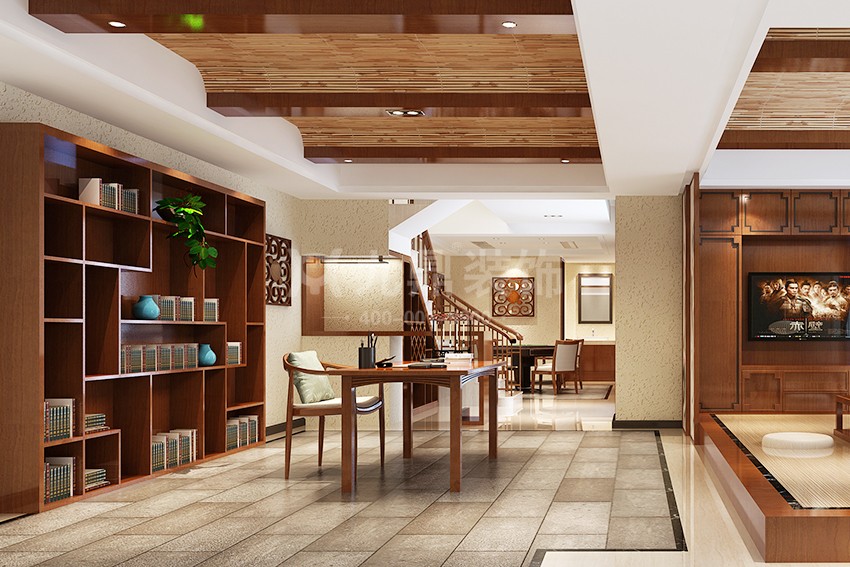 書房裝修效果圖 書房裝修效果圖