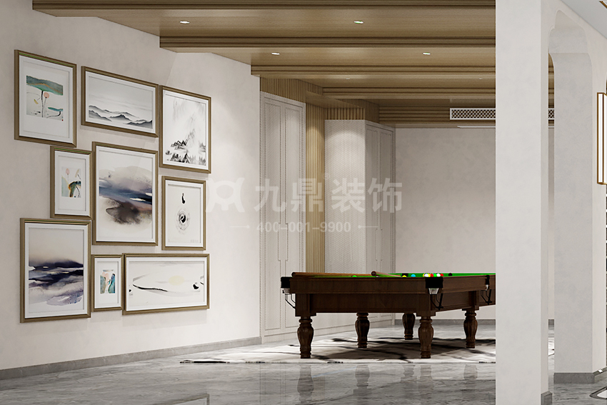 臺球室裝修效果圖 臺球室裝修效果圖