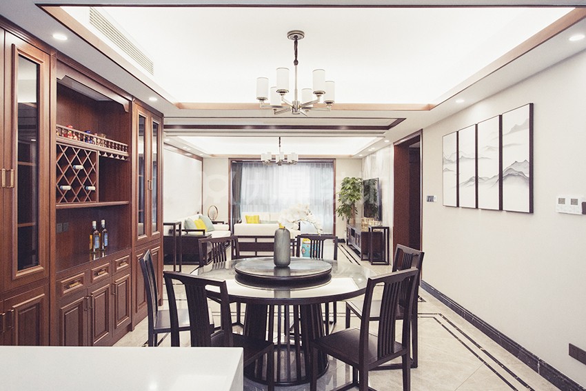 餐廳裝修實(shí)景圖