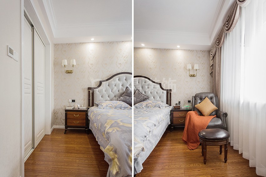 主臥裝修實景圖