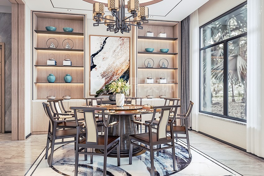 別墅餐廳裝修效果圖