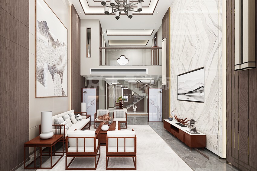 別墅客廳裝修效果圖