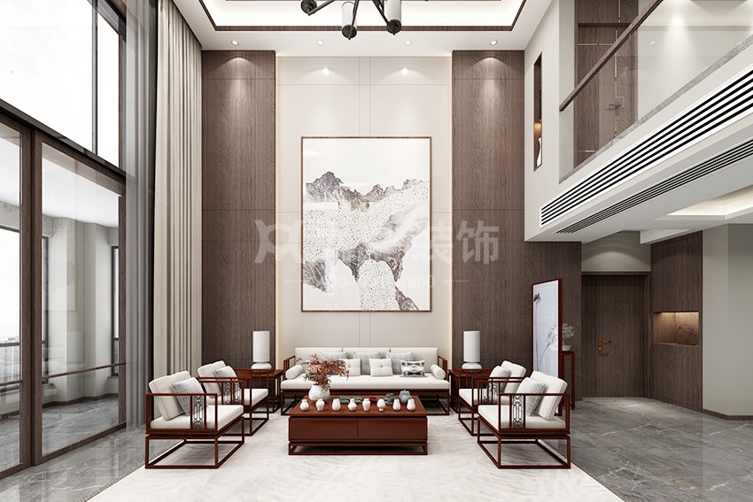 別墅客廳裝修效果圖