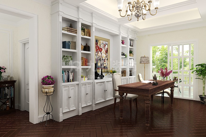 別墅書房裝修效果圖