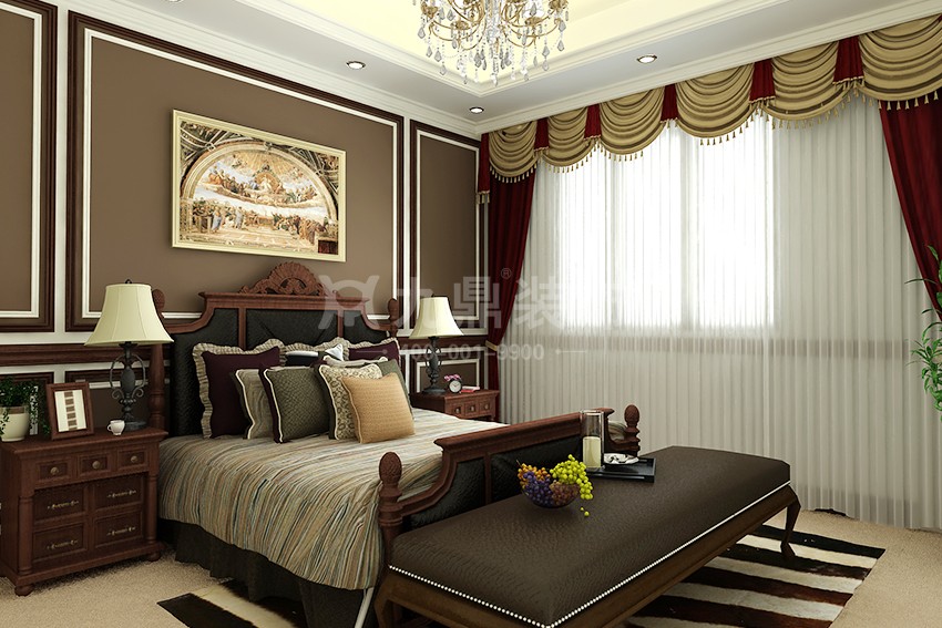 別墅主臥裝修效果圖