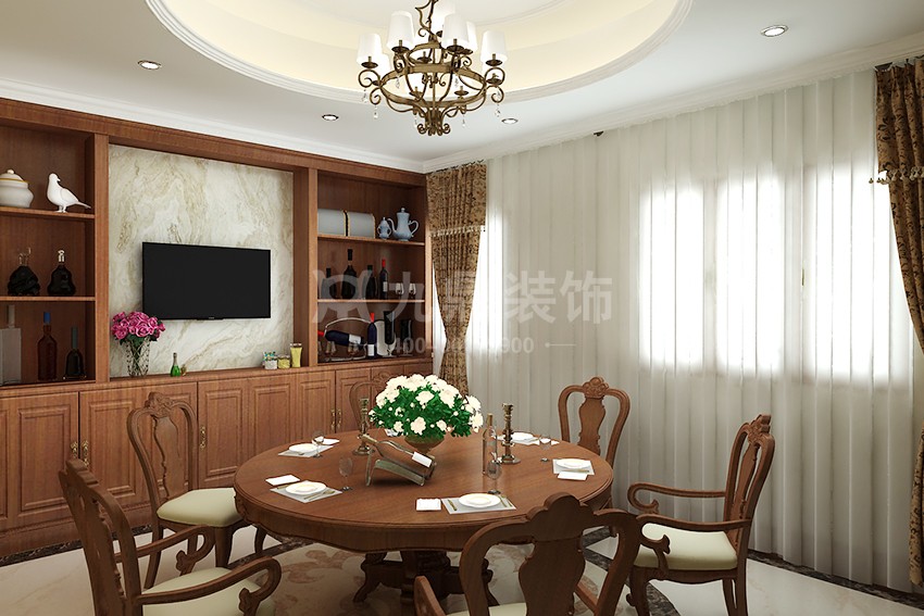 別墅餐廳裝修效果圖
