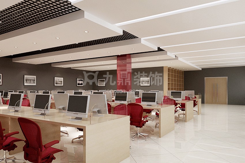 電子閱覽室裝修效果圖