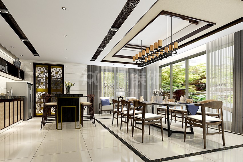 別墅餐廳裝修效果圖 別墅餐廳裝修效果圖