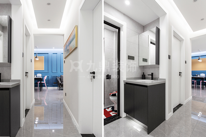 衛生間過道裝修實景圖