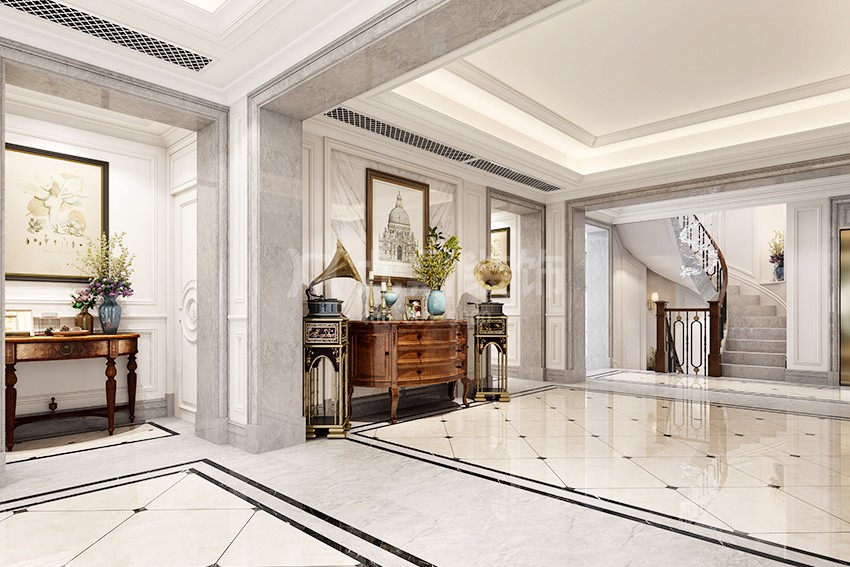 別墅門廳裝修案例