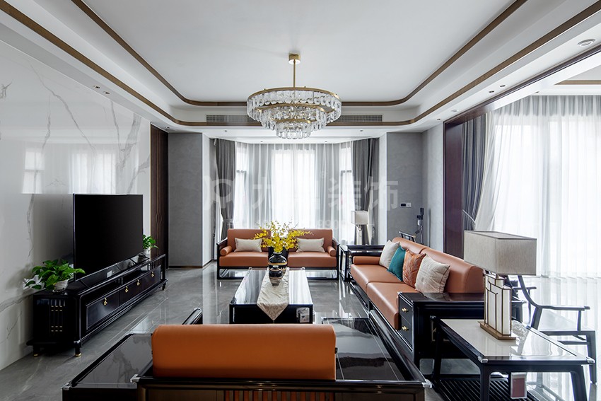 別墅客廳裝修圖