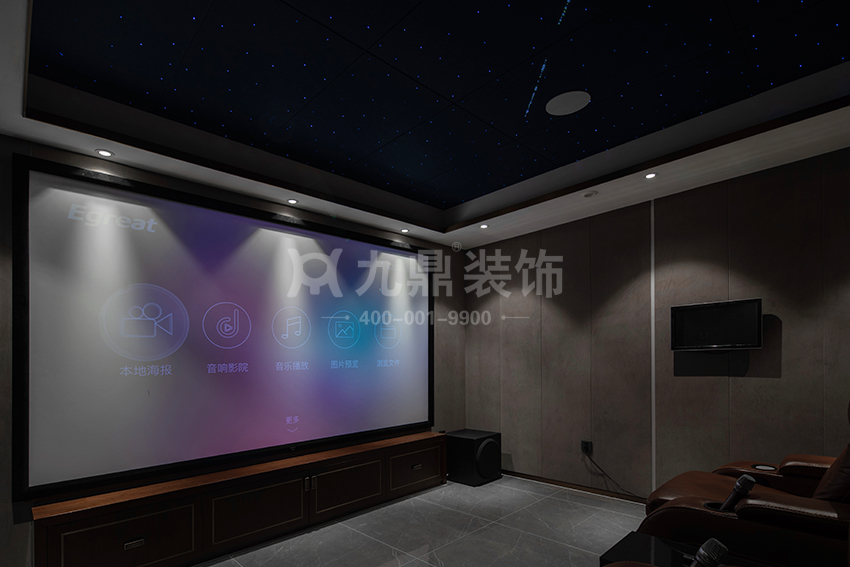 別墅家庭影院裝修圖