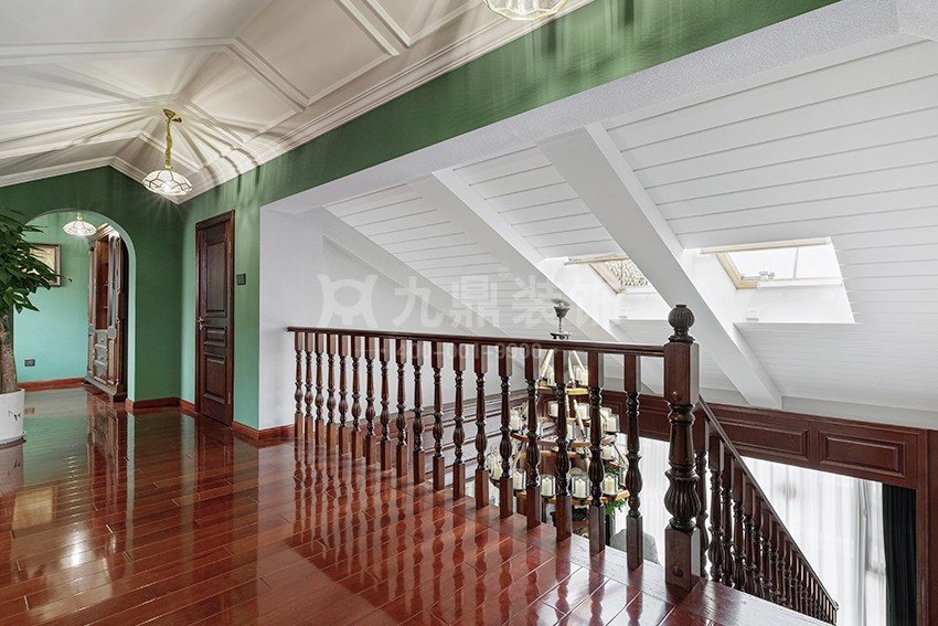 二樓過道裝修效果圖