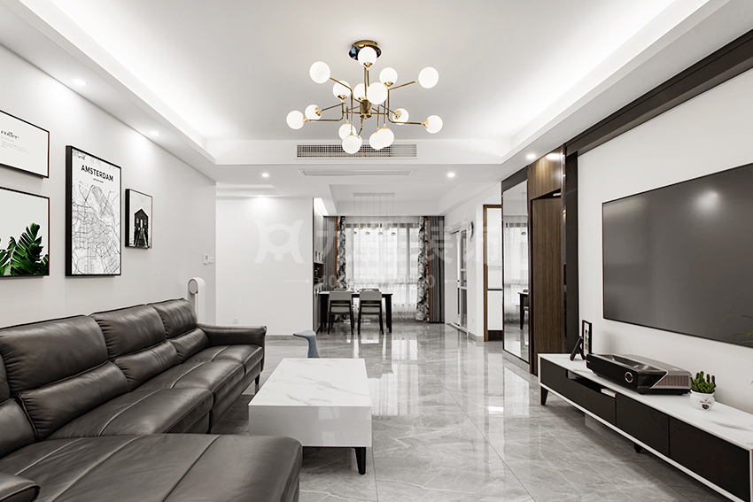 客廳裝修實景圖
