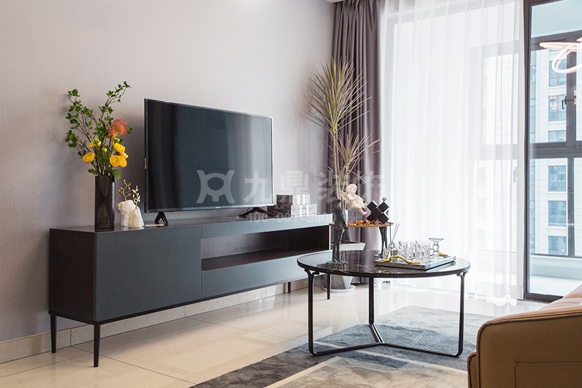 客廳軟裝裝飾圖