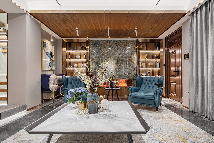 別墅客廳裝修效果圖