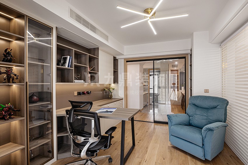 书房装修实景图