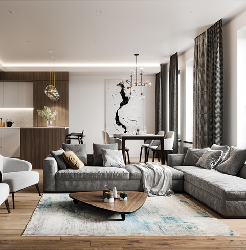 無錫時代上河裝修案例