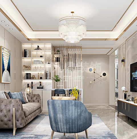 村口花園裝修效果圖